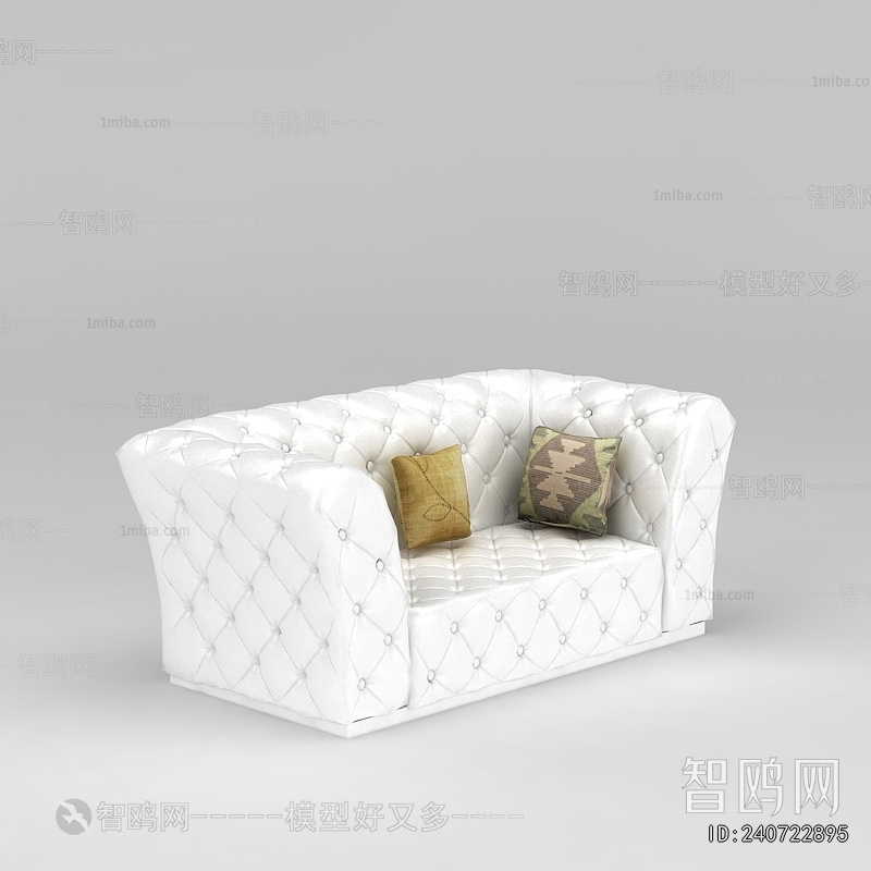 Simple European Style A Sofa For Two
