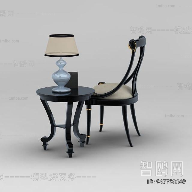 Simple European Style Dining Chair