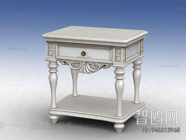 European Style Bedside Cupboard