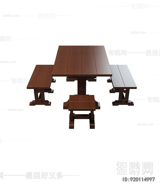 Chinese Style Dining Table And Chairs