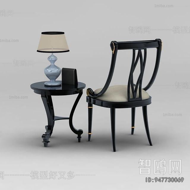 Simple European Style Dining Chair