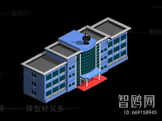 Modern Appearance Of Commercial Building