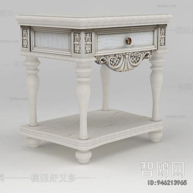 European Style Bedside Cupboard