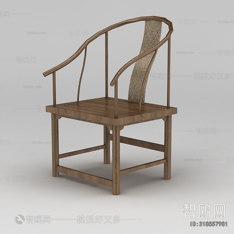 New Chinese Style Lounge Chair