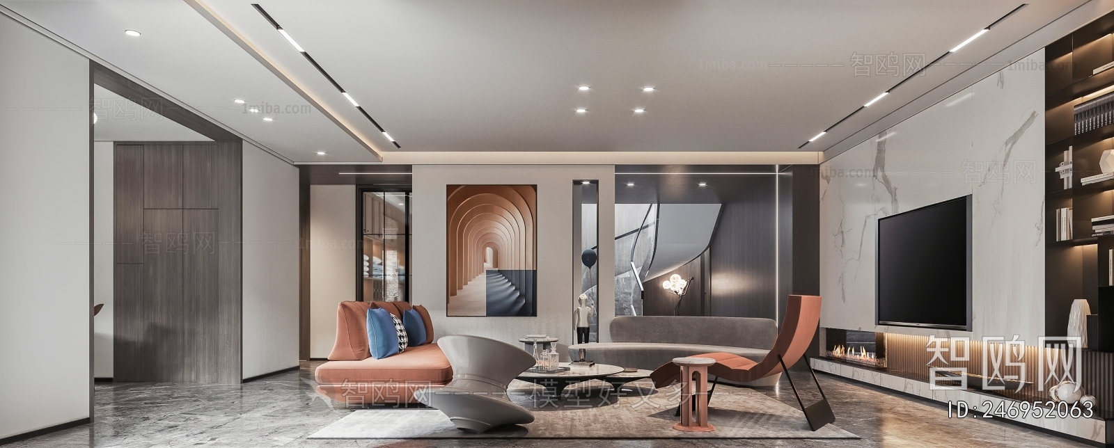 Modern A Living Room