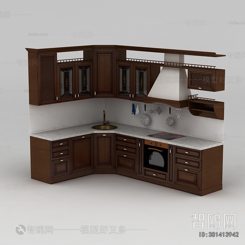 European Style Kitchen Cabinet