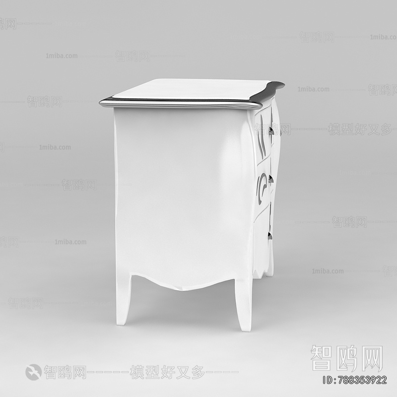 European Style Bedside Cupboard