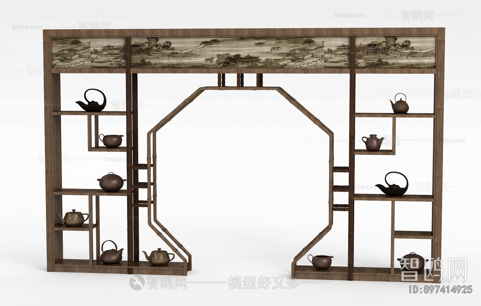 Chinese Style Antique Rack