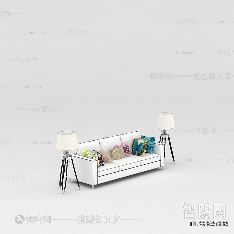 Modern Three-seat Sofa