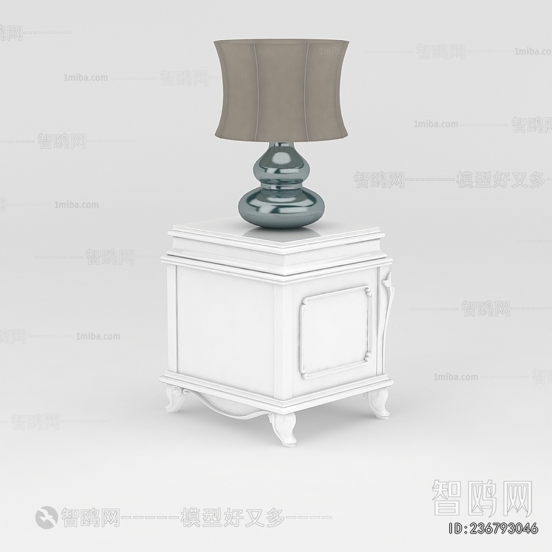 European Style Bedside Cupboard