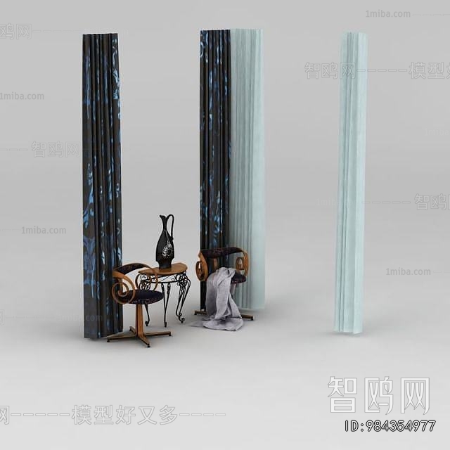 Simple European Style Lounge Chair