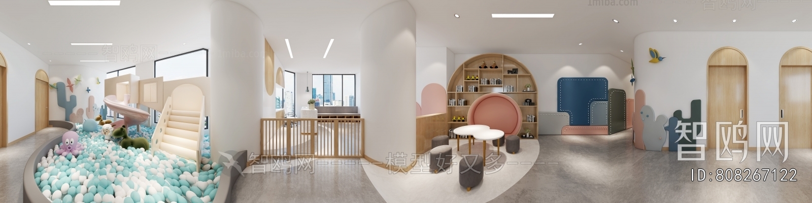 Modern Kindergarten Hall