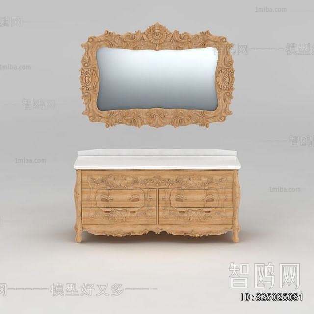 European Style Bathroom Cabinet