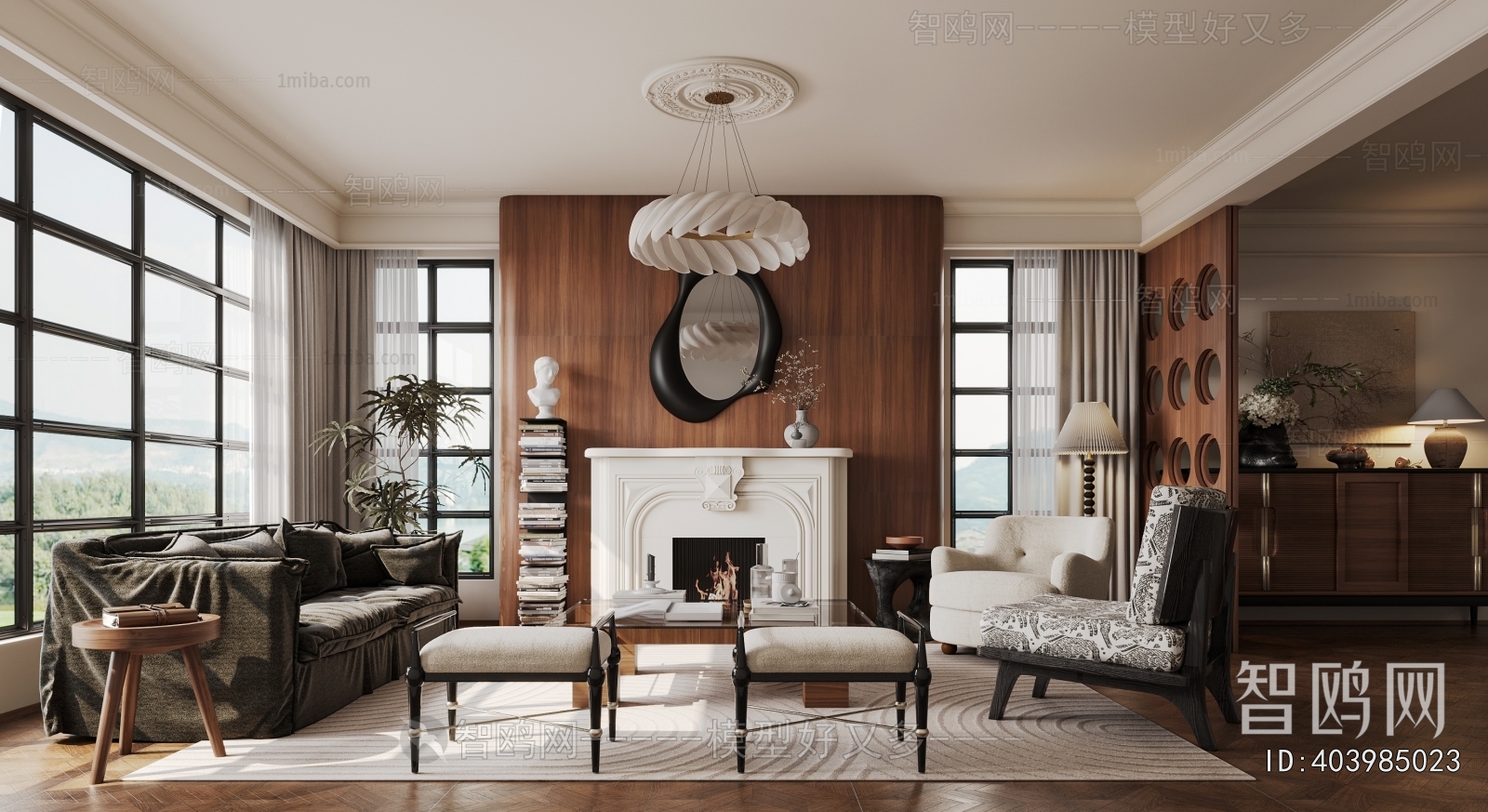 French Style A Living Room