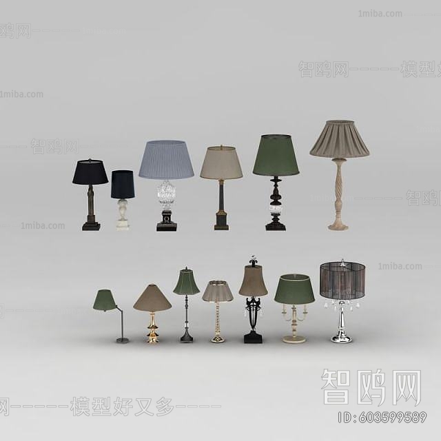 European Style Table Lamp