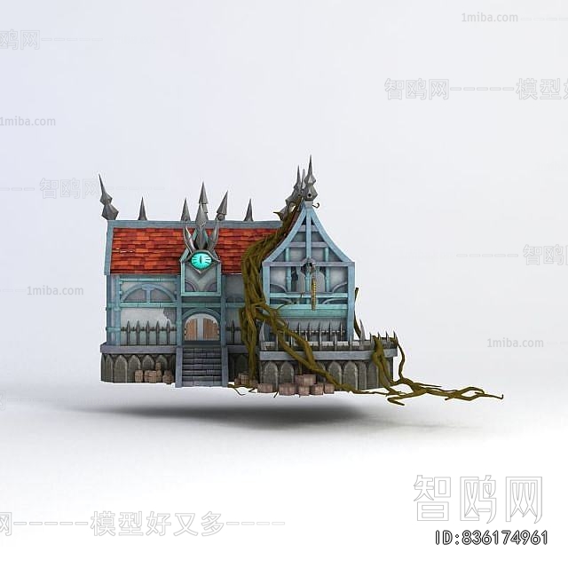 New Chinese Style Building Appearance