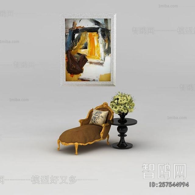 European Style Noble Concubine Chair