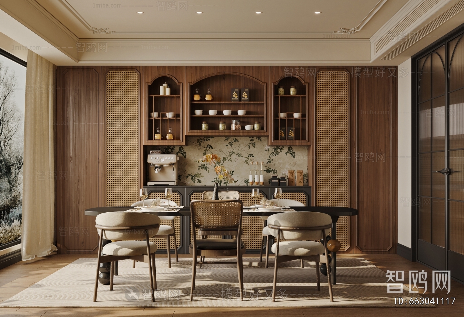 French Style Dining Room