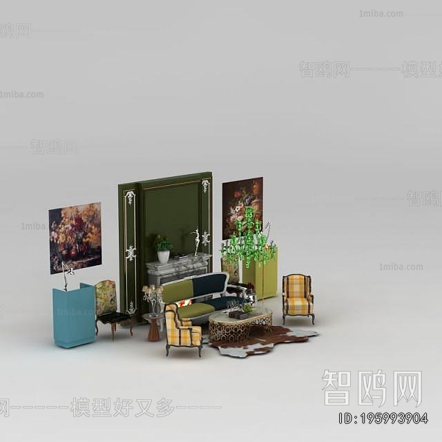 European Style Sofa Combination