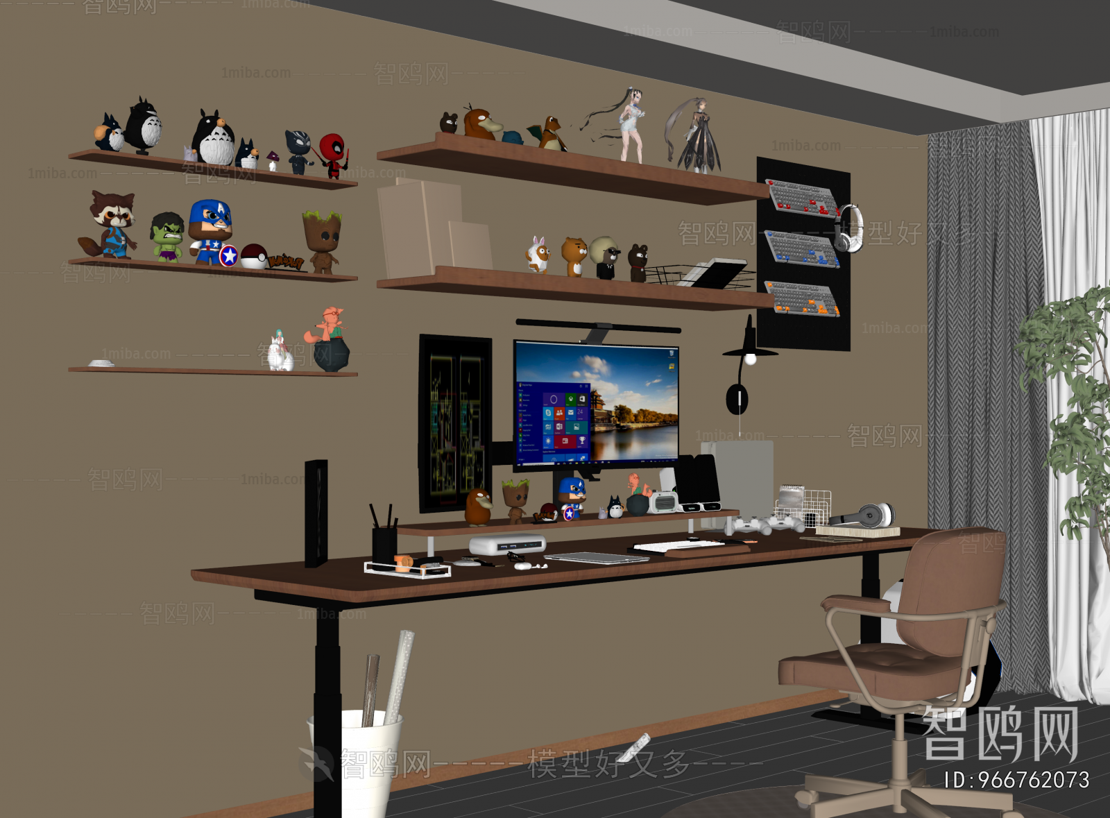 Modern E-sports Room