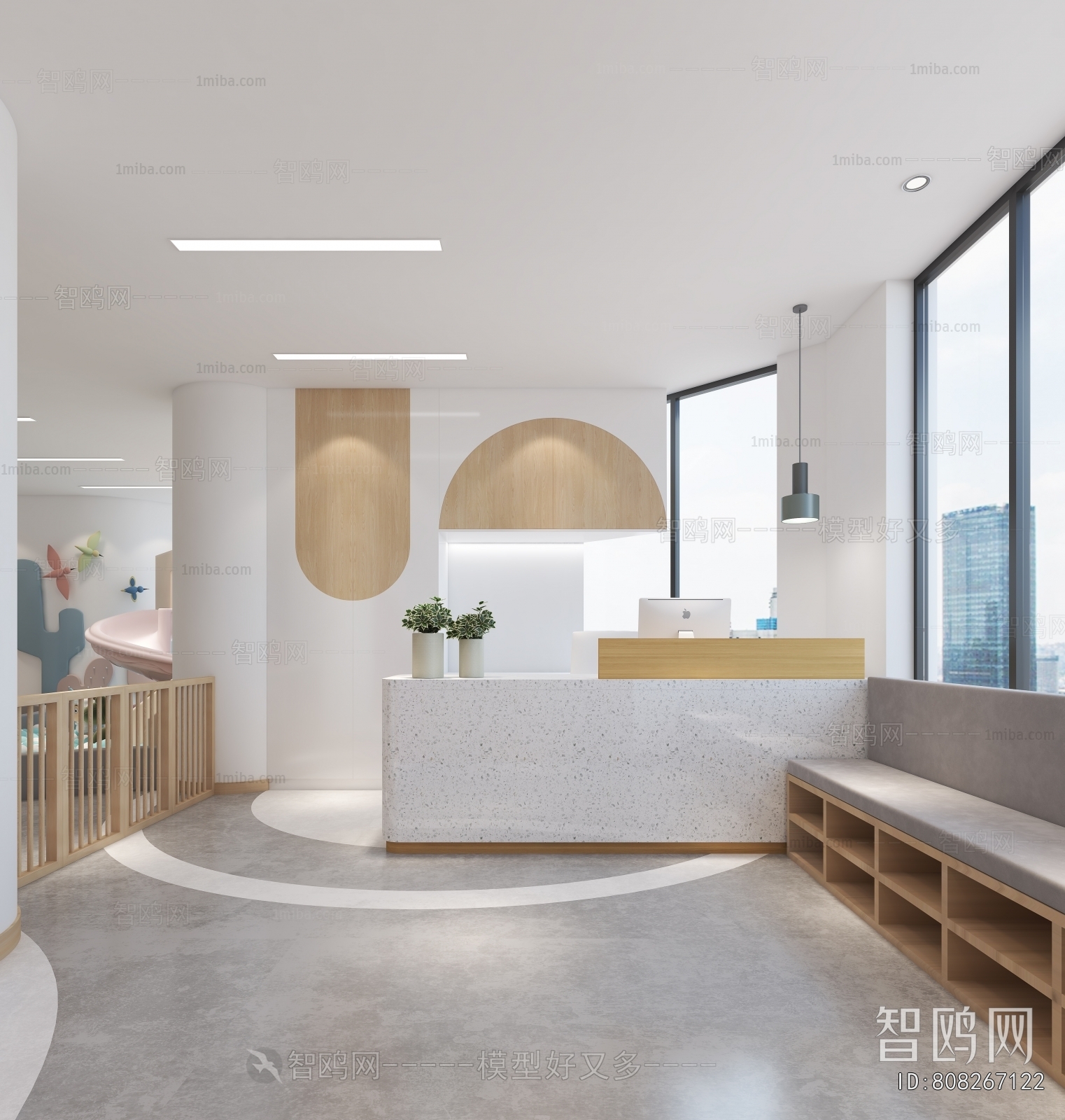 Modern Kindergarten Hall