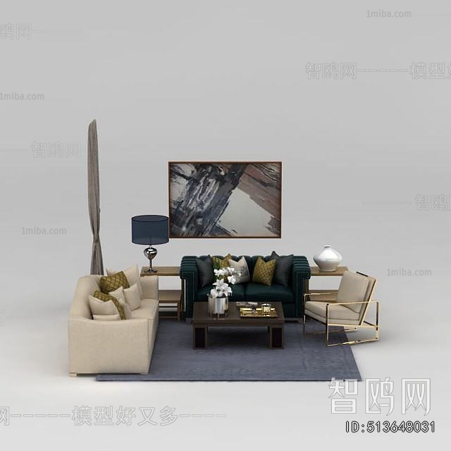 Simple European Style Sofa Combination
