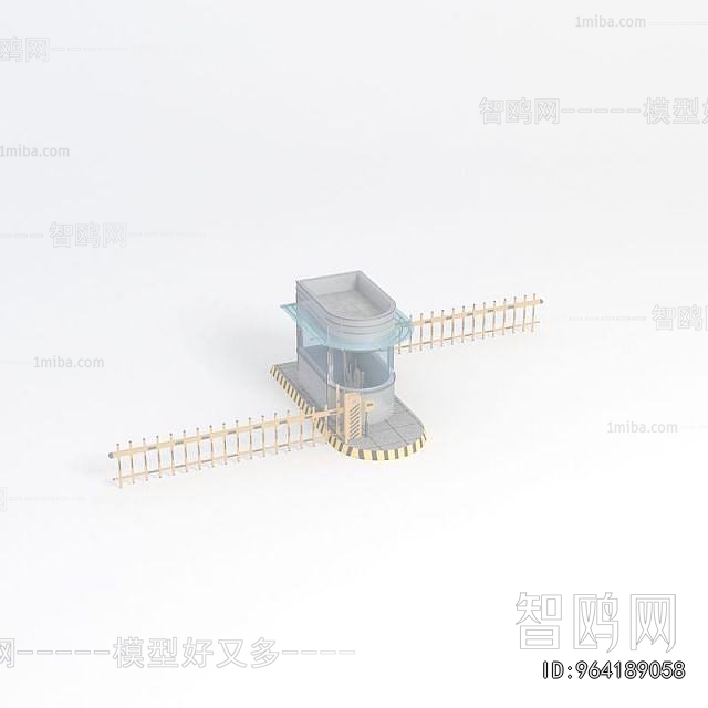 Modern Security Booth