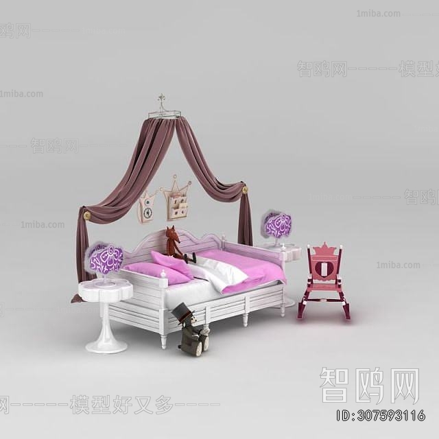 European Style Child's Bed