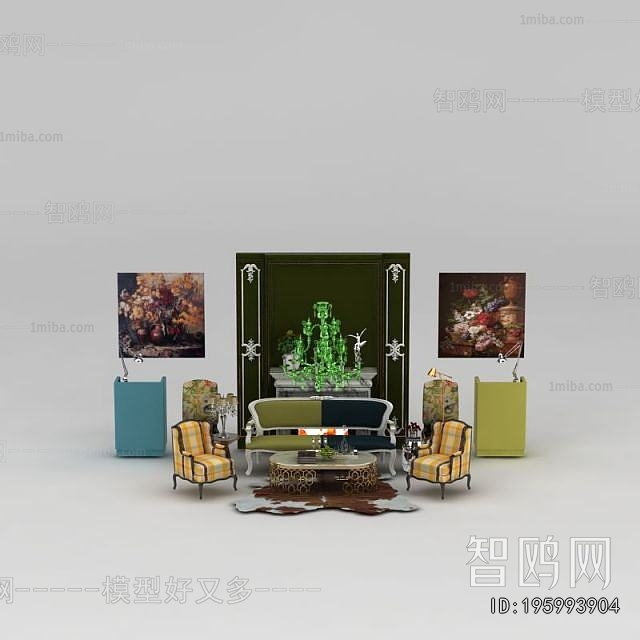 European Style Sofa Combination