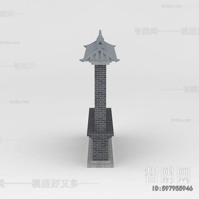 Chinese Style Landscape Wall