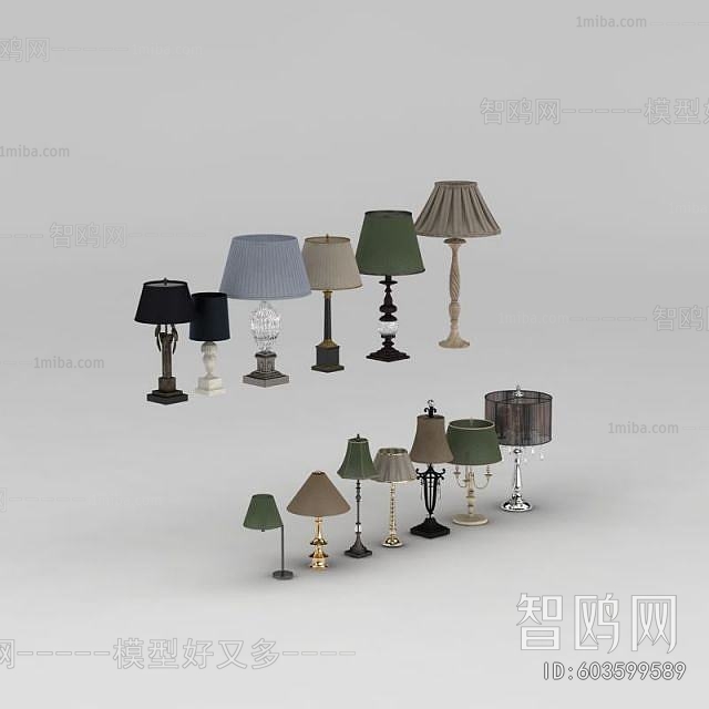 European Style Table Lamp