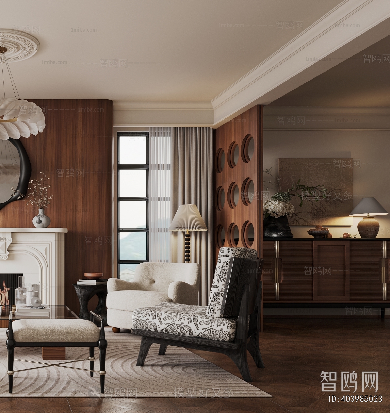 French Style A Living Room