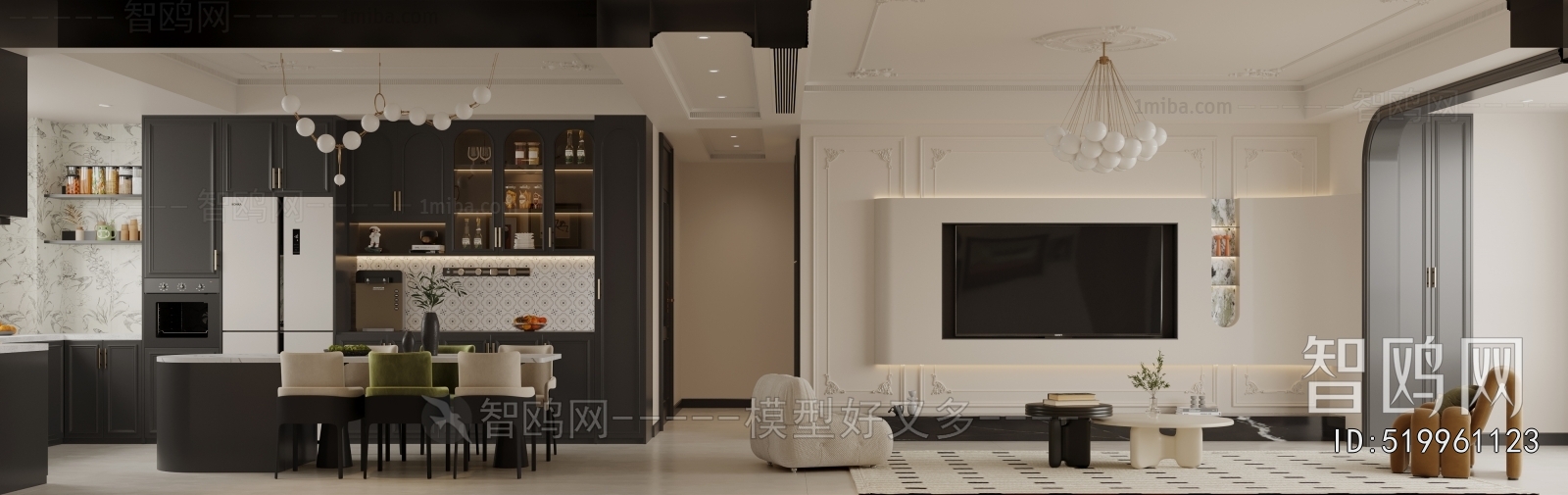 French Style A Living Room