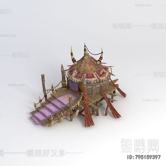 New Chinese Style Building Appearance