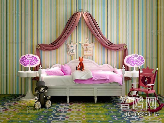 European Style Child's Bed