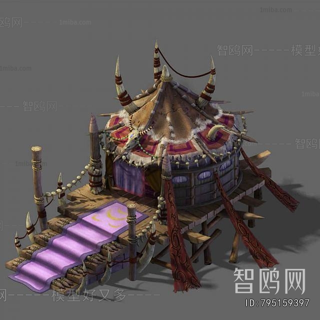 New Chinese Style Building Appearance