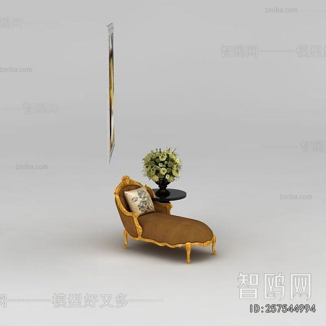 European Style Noble Concubine Chair