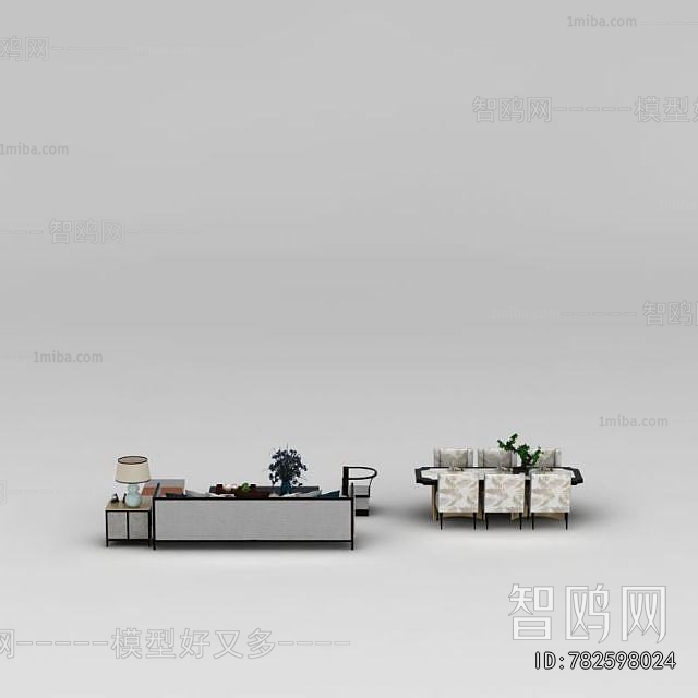 New Chinese Style Dining Room