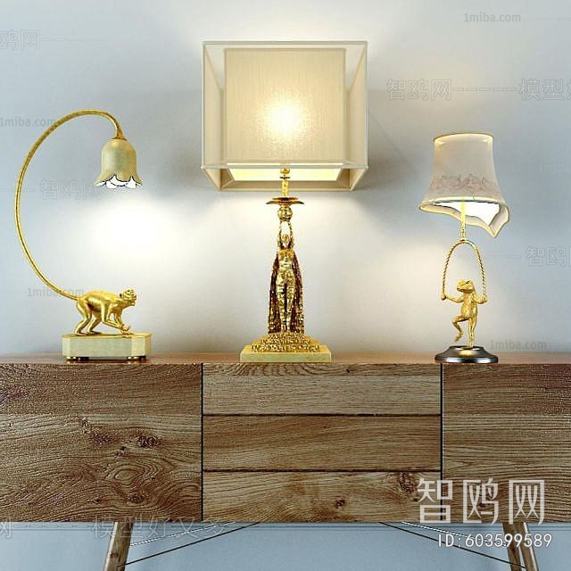 European Style Table Lamp
