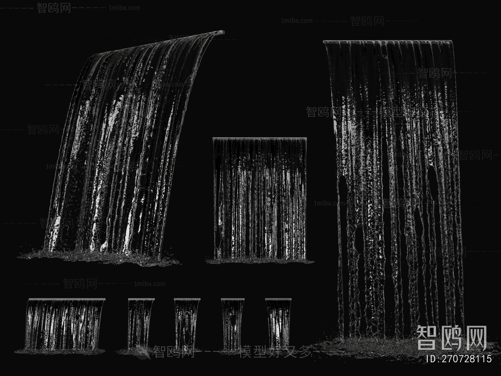 Modern Rockery Waterscape