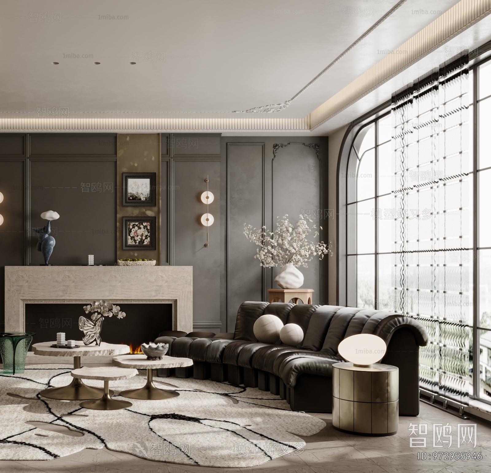 French Style A Living Room