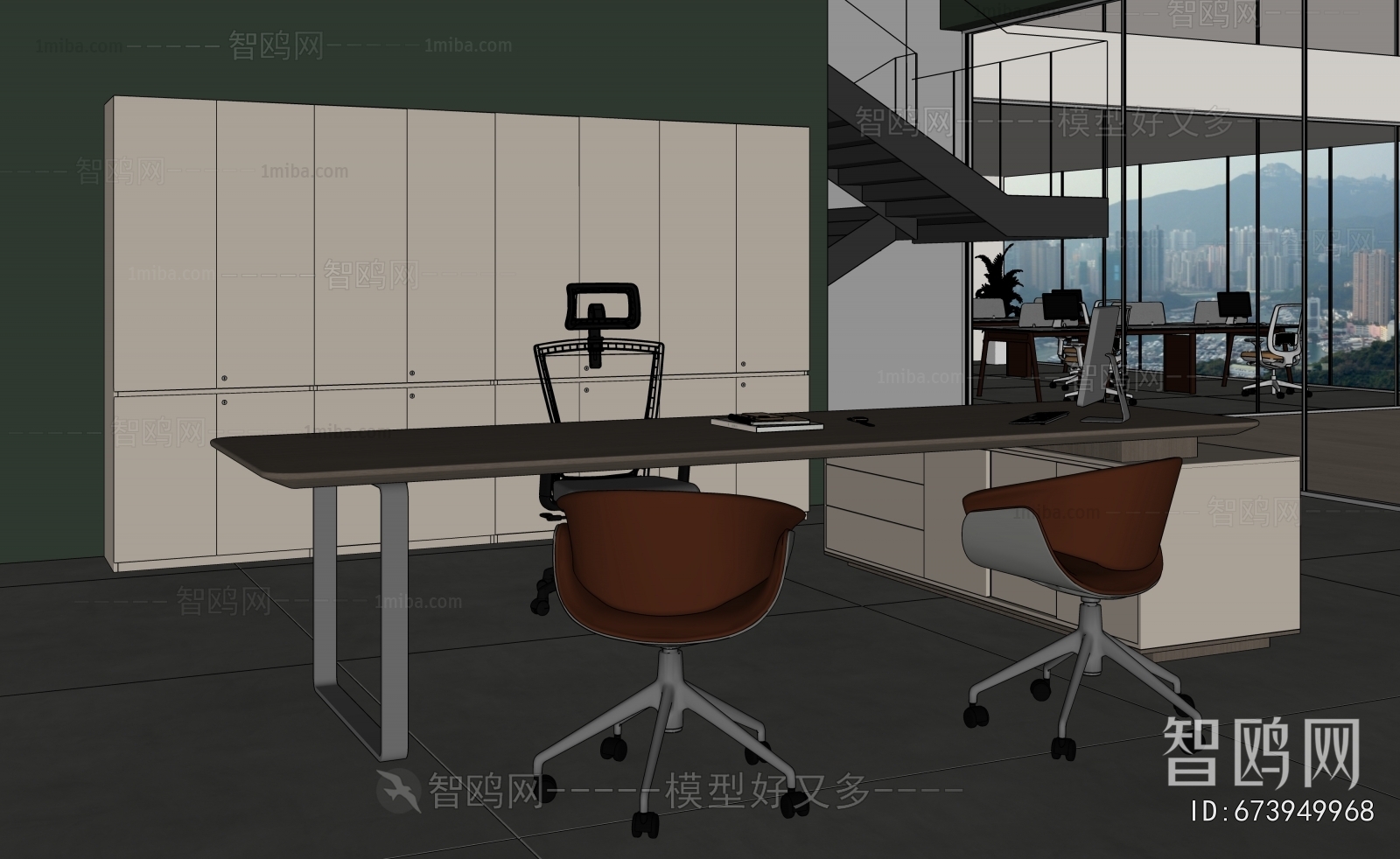 Modern Manager's Office