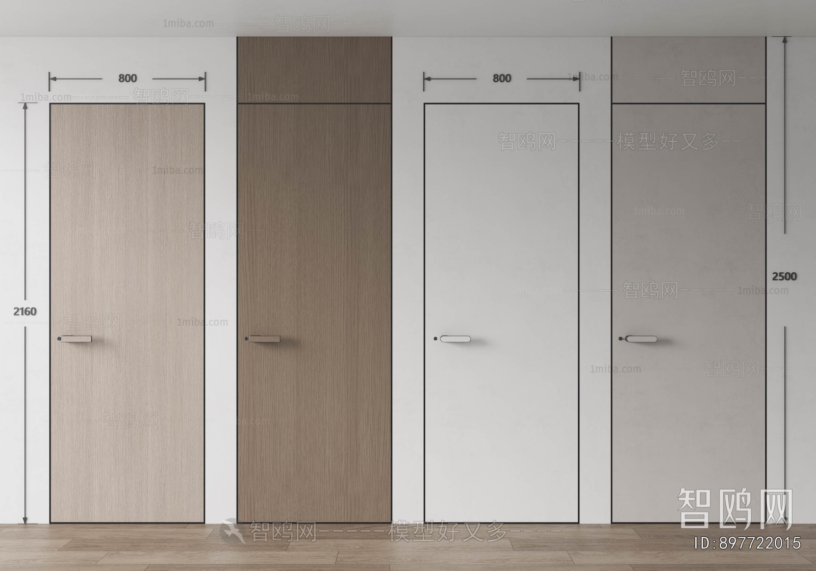 Modern Single Door