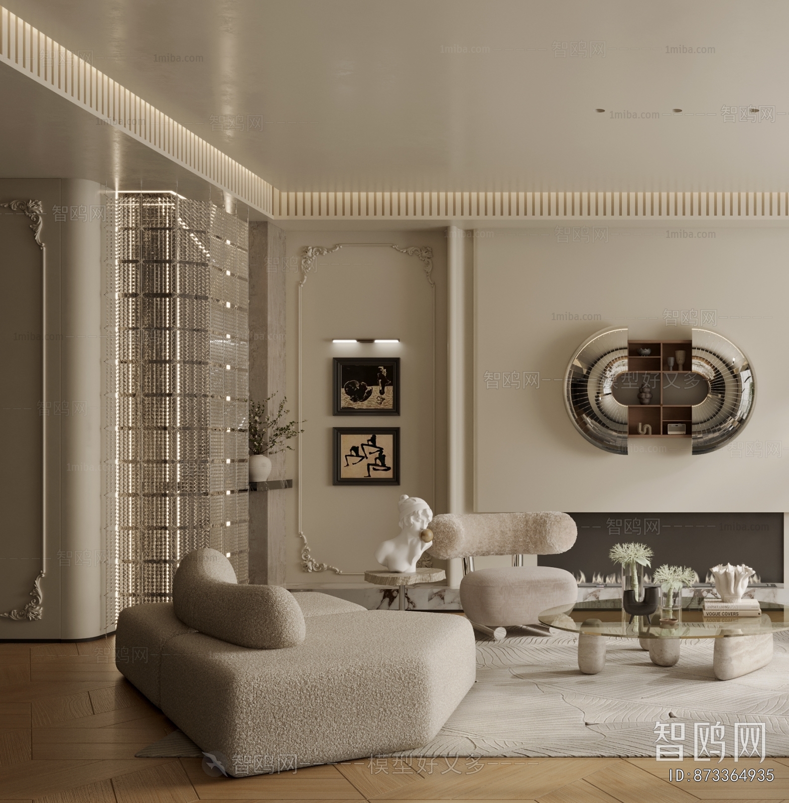 French Style A Living Room