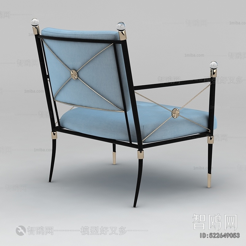 Simple European Style Lounge Chair