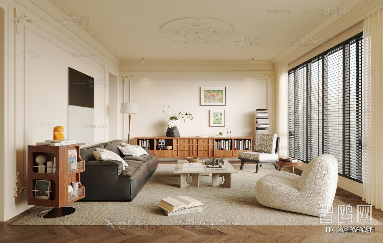 French Style A Living Room