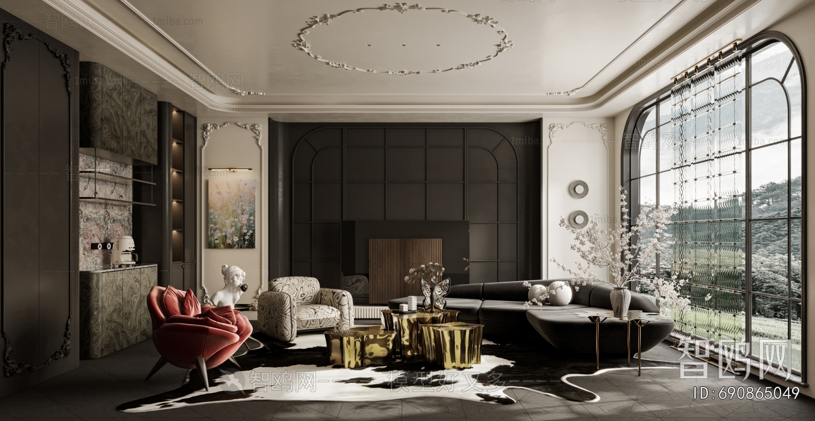 French Style A Living Room