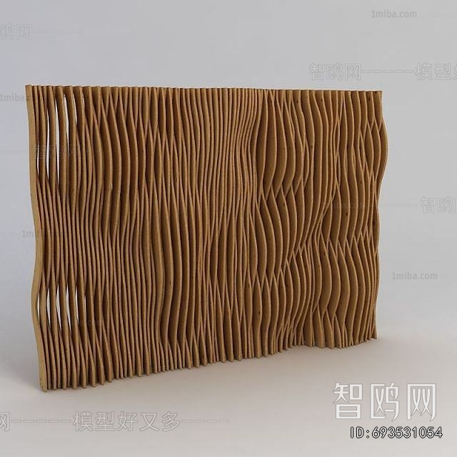 Modern Wooden Screen Partition