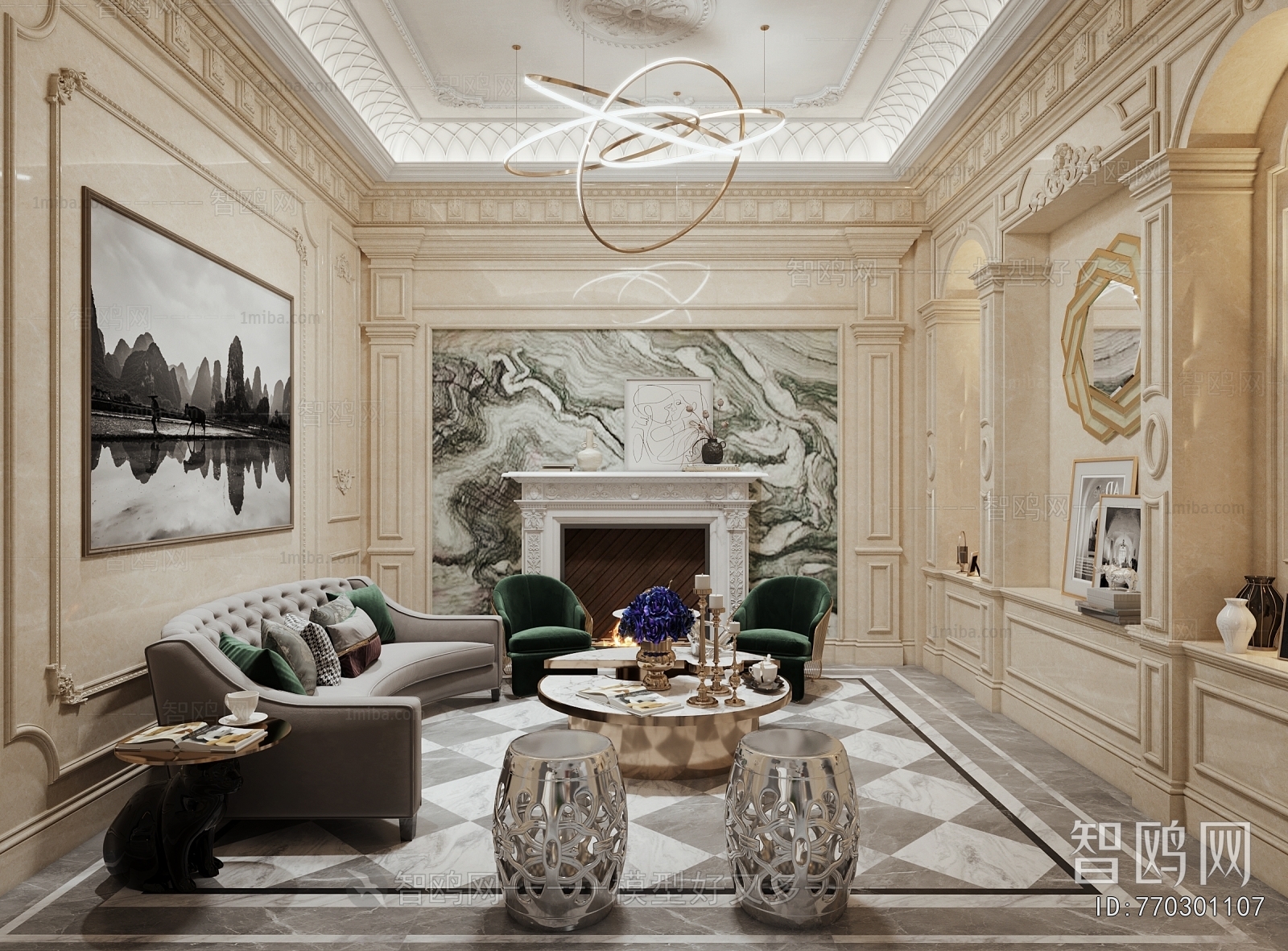 Modern Mix And Match Styles Club Space