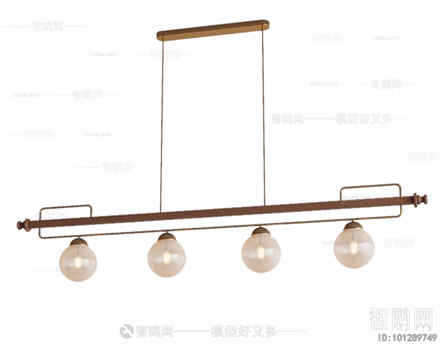 Modern Long Chandelier
